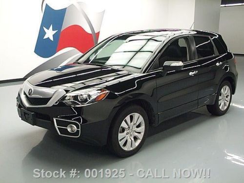 2012 acura rdx turbocharged sunroof htd leather 49k mi texas direct auto