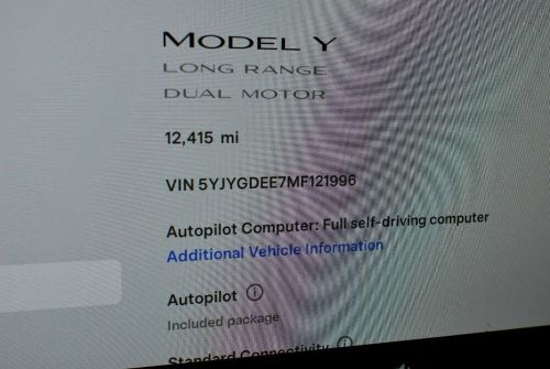 2021 tesla model y long range awd