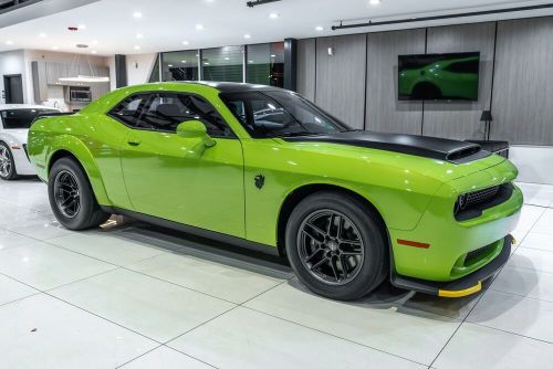 2023 dodge challenger srt hellcat redeye demon 170 only 128 miles premiu