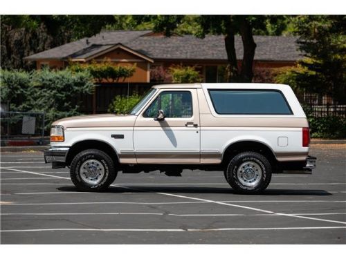 1996 ford bronco xlt 4wd 5.8l v8