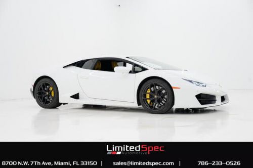 2017 lamborghini huracan lp 580-2 coupe 2d