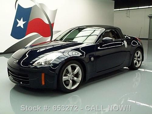 2007 nissan 350z touring roadster auto htd leather 55k texas direct auto