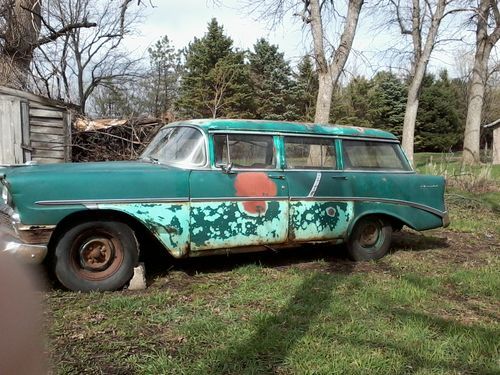 56 chevy bel-air wagon