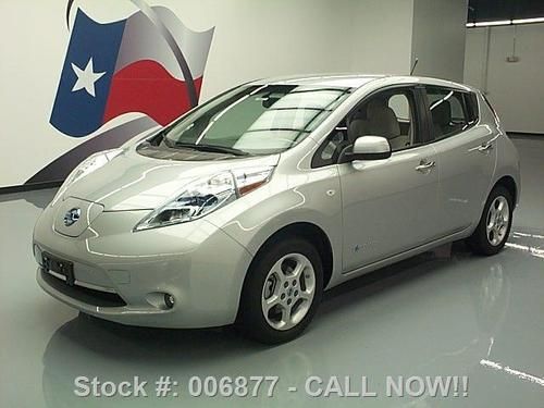 2011 nissan leaf sl zero emission electric nav 12k mi  texas direct auto