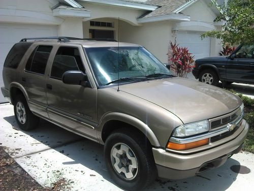 2002 chevrolet blazer ls sport utility 4-door 4.3l