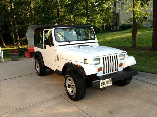 93 jeep wrangler sport 4wd yj 4 cylnders