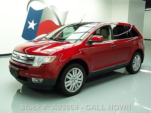 2010 ford edge ltd htd leather pano sunroof nav 47k mi texas direct auto