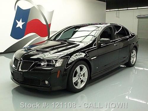 2008 pontiac g8 gt 6.0l v8 heated leather only 67k mi texas direct auto