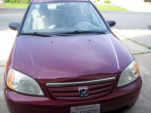 2003 honda civic dx sedan 4-door 1.7l