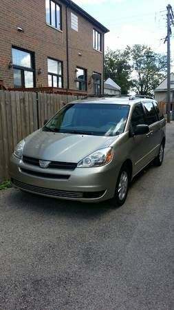 2005 toyota sienna le awd mini passenger van low miles