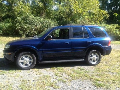 No reserve! blue 02 olds bravada awd ~ loaded ~ 131k ~ like chevy trailblazer