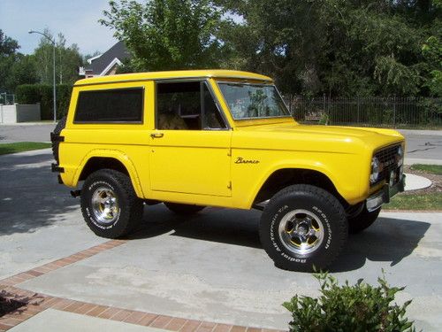 1969 ford bronco wagon sport utility 2-door 5.0l