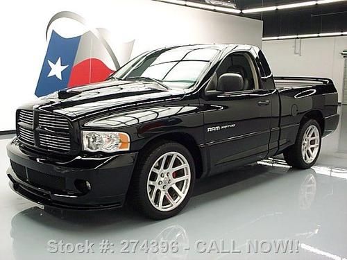 2004 dodge ram srt-10 reg cab 6speed nav 22" wheels 27k texas direct auto