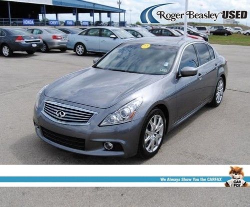 2010 g37 leather bluetooth navigation sunroof push start bose tpms heated seats