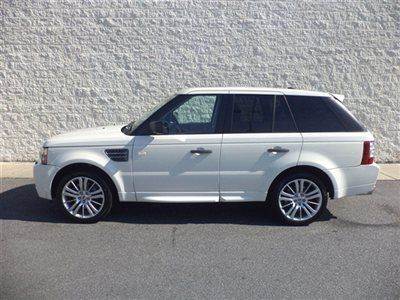 Land rover range rover sport supercharged low miles 4 dr suv automatic gasoline