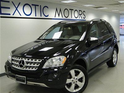 2009 mercedes ml350 4-matic! nav rear-cam heated-seats hk-sound moonroof alloys