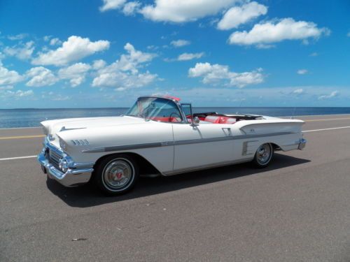 1958 chevy impala convertible