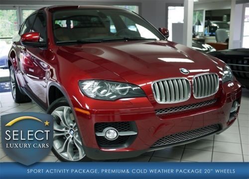 1 owner x6 50i sport activity prem pkg 20 whls soft close doors pristine!!