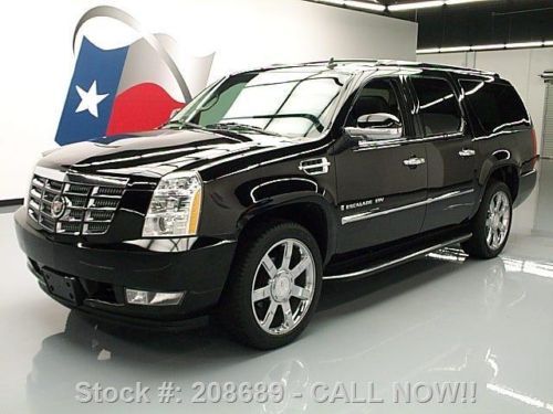 2008 cadillac escalade esv sunroof nav rear cam 79k mi texas direct auto