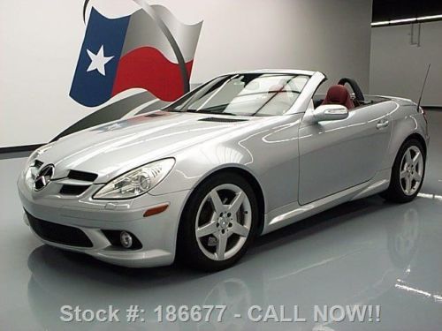 2008 mercedes-benz slk350 amg sport roadster only 36k texas direct auto