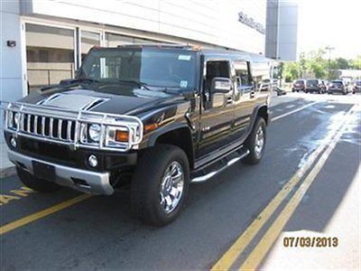 2009 hummer h2 4wd navigation rear dvd loaded factory warranty