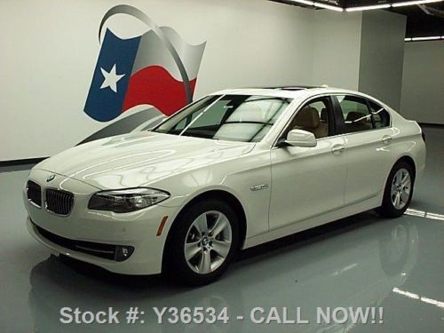 2013 bmw 528i sedan turbo sunroof navigation xenons 8k texas direct auto