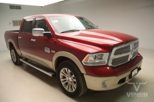 2014 laramie longhorn crew 4x4 navigation sunroof leather heated v8 20s chrome