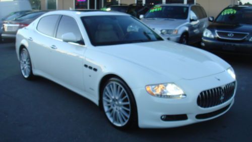 2009 maserati quattroporte s sedan 4-door 4.7l executive gt (gts wheels)