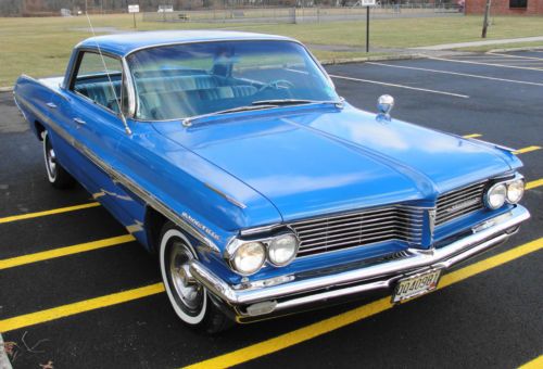 1962 pontiac bonneville 4 door hard top 32k miles, 389 v8 300+hp!