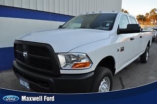 12 ram 3500 4x4 crew cab st work truck with low miles &amp; clean car fax