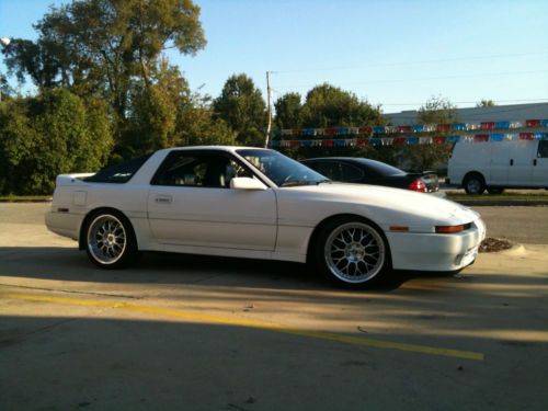 1991 toyota supra turbo targa built 7m, 6262 turbo 5-speed