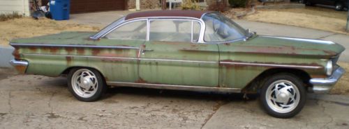 Rare hot rod 1960 pontiac catalina bubble top hardtop 60 classic antique