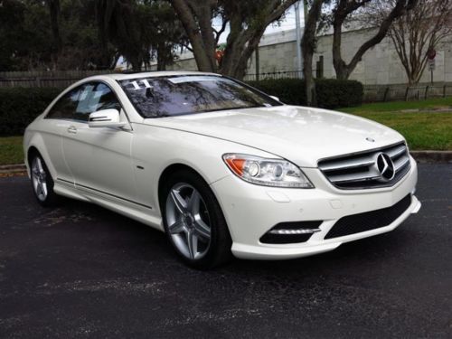 2011 mercedes-benz cl550 4matic coupe 2-door 4.6l