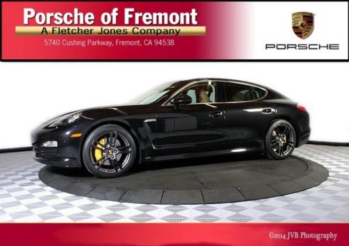 2012 porsche panamera s, low miles, one owner, loaded, black on black!