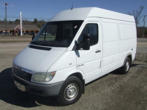 2005 dodge sprinter hc van white mercedes diesel