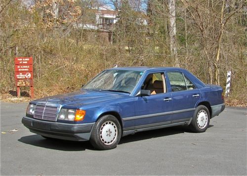 Rare 1st year &#039;86 w124 euro 300d non-turbo w/ 5 speed manual 64 pics no reserve