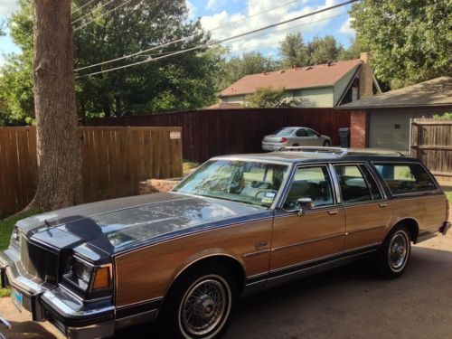 1983 buick electra estate wagon wagon 4-door 5.0l