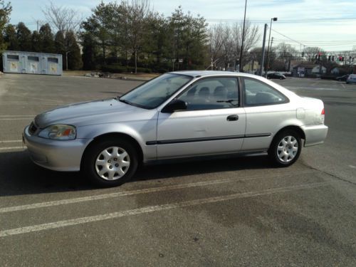 2000 honda civic dx, auto, low miles, no reserve!!!!