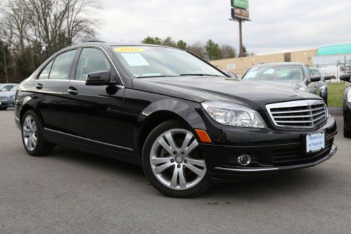 5-days *no reserve* &#039;10 c300 4matic luxury nav warranty carfax best deal 1-owner