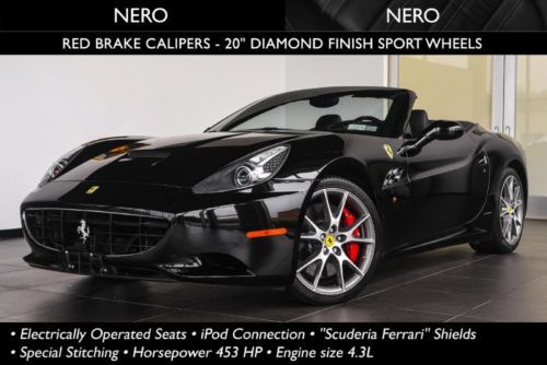 Nero / nero; 20&#034; diamond finish sport wheels; red calipers