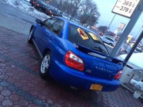 2004 subaru impreza wrx 4 door sedan 100030 milage