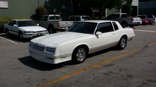 1987 chevrolet monte carlo ss aerocoupe