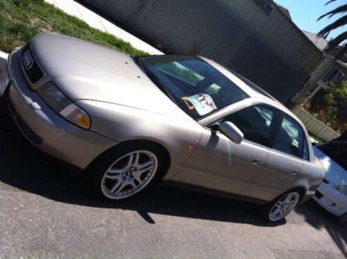 1998 audi a4 quattro 4-door v-6 5 speed socal car