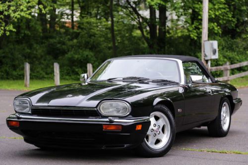 1995 jaguar xjs 2+2 convertible l6 4.0l 44k mi serviced carfax rare collectible