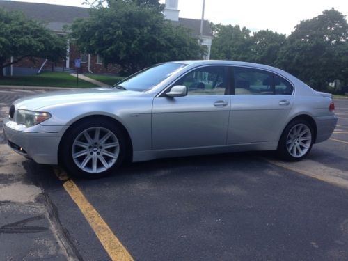 2003 bmw 745li sedan 4-door 4.4l big body highly optioned extra clean no reserve