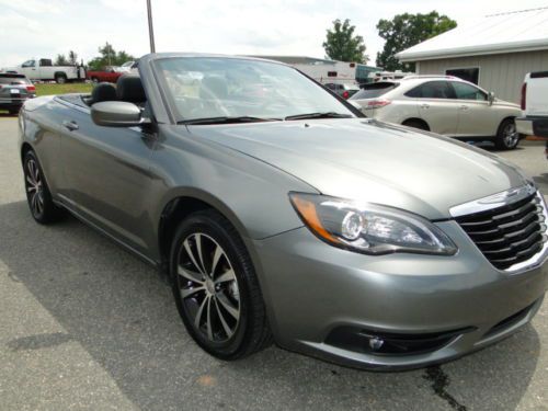 2012 chrysler 200 s hard top convertible repaired, rebuilt salvage title