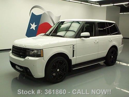 2012 land rover range rover hse 4x4 sunroof nav 30k mi texas direct auto