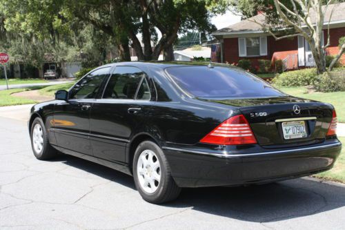 Mercedes Benz s500 Black