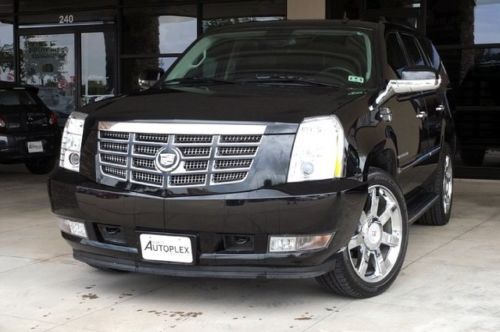 11 cadillac escalade sunroof leather navigation back up camera