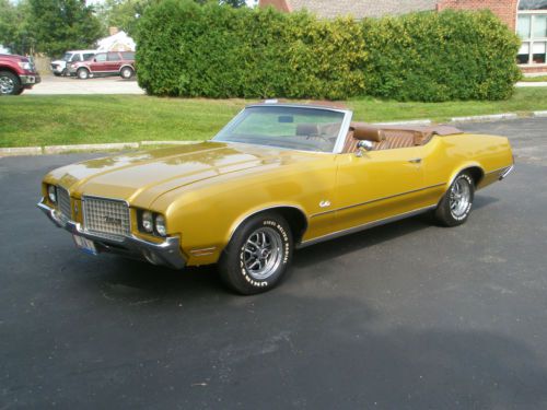 1972 oldsmobile cutlass convertible